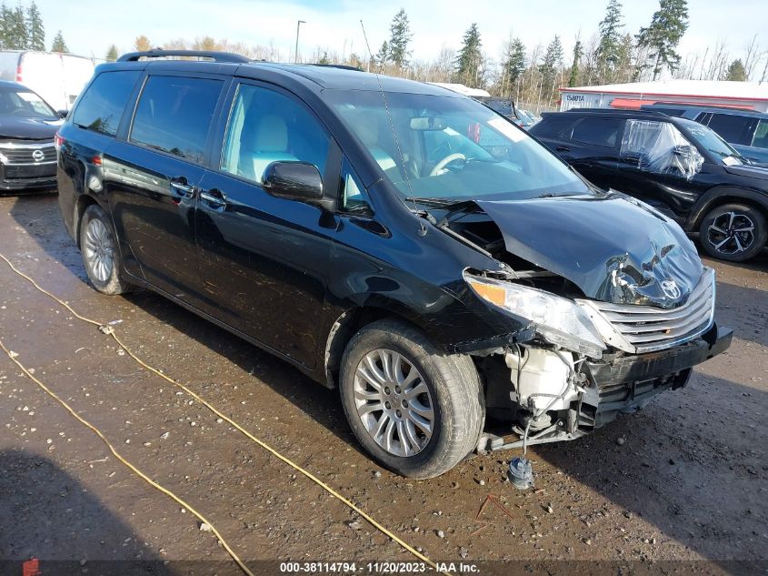 2014 TOYOTA SIENNA XLE V6 8 PASSENGER - 5TDYK3DC1ES409289