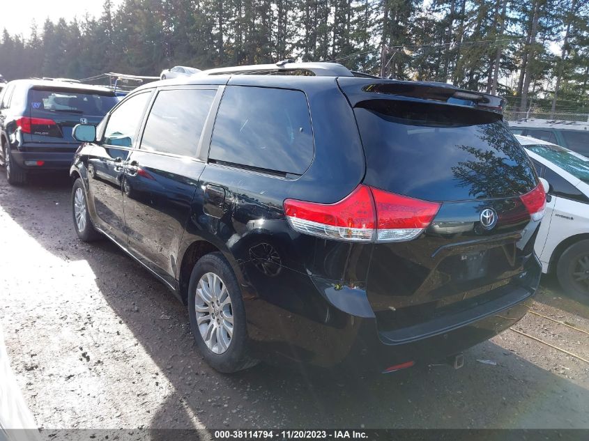 2014 TOYOTA SIENNA XLE V6 8 PASSENGER - 5TDYK3DC1ES409289