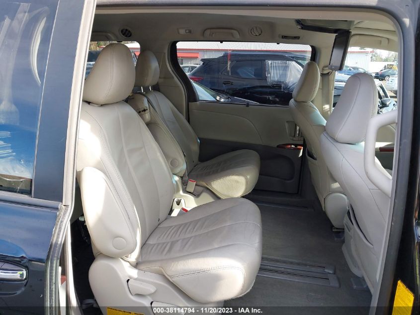 2014 TOYOTA SIENNA XLE V6 8 PASSENGER - 5TDYK3DC1ES409289