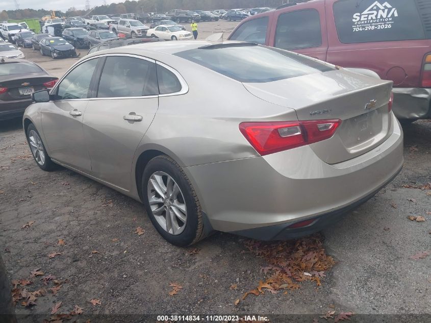 2016 CHEVROLET MALIBU 1LT - 1G1ZE5ST9GF241245
