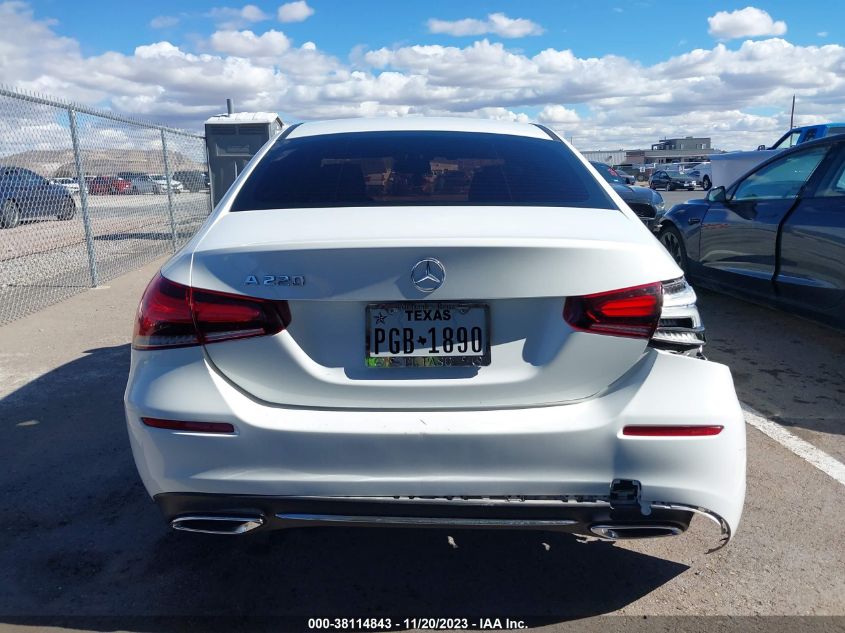 2019 MERCEDES-BENZ A 220 - WDD3G4EB3KW020355