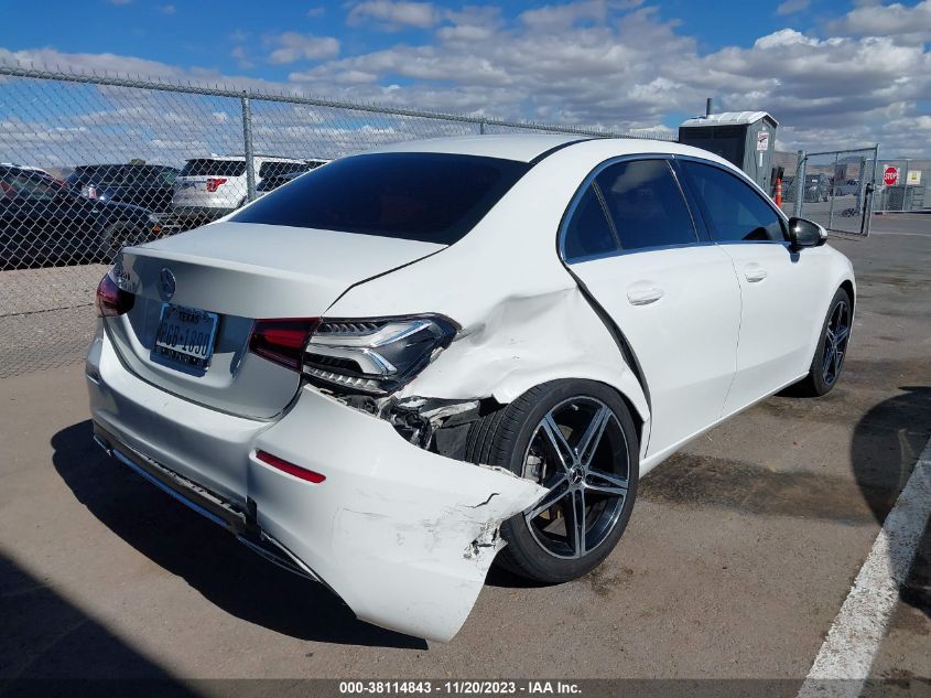 2019 MERCEDES-BENZ A 220 - WDD3G4EB3KW020355