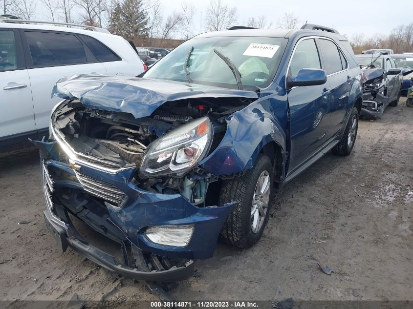 2016 CHEVROLET EQUINOX LT - 2GNFLFEK5G6340915