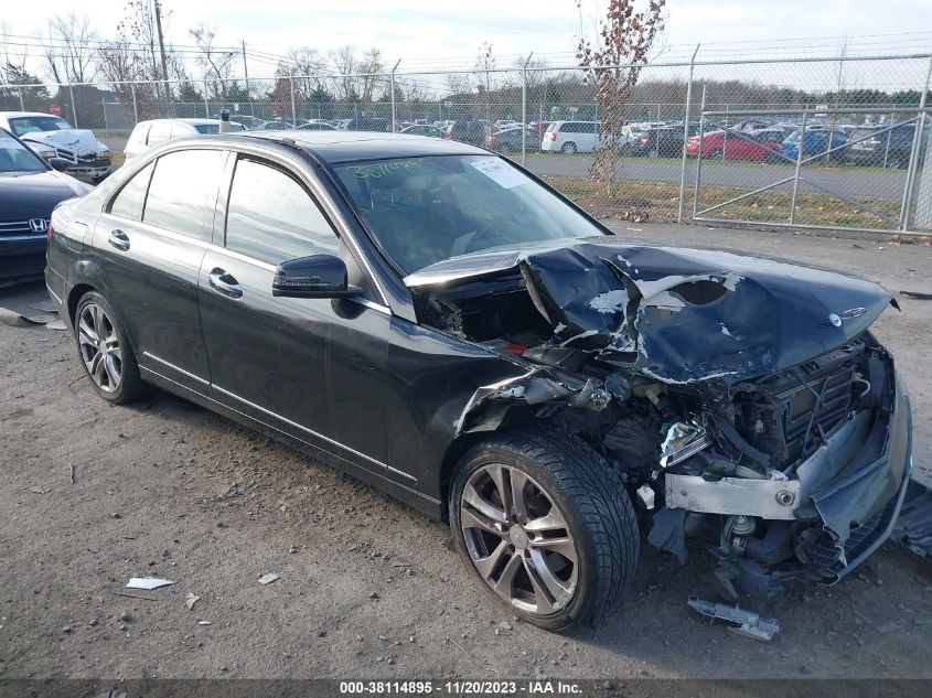 2014 MERCEDES-BENZ C 250 SPORT/LUXURY - WDDGF4HB9ER310232