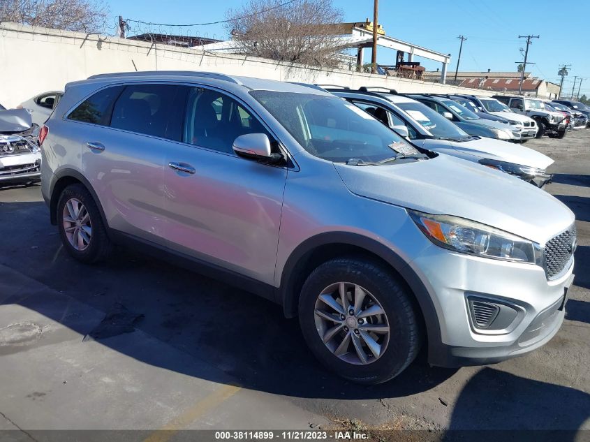 2016 KIA SORENTO 2.4L LX - 5XYPG4A32GG117948