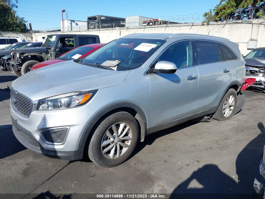 2016 KIA SORENTO 2.4L LX - 5XYPG4A32GG117948