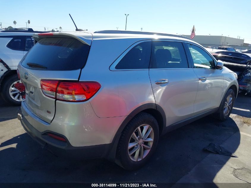 2016 KIA SORENTO 2.4L LX - 5XYPG4A32GG117948