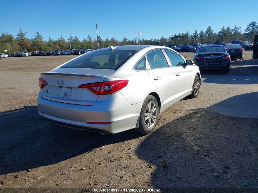 2017 HYUNDAI SONATA SE - 5NPE24AF5HH555244