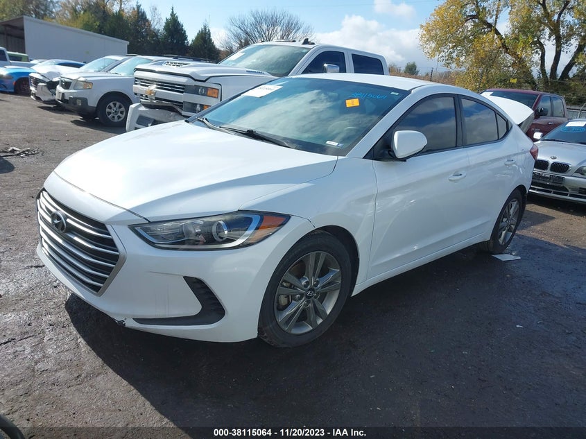 VIN 5NPD84LF8HH117647 2017 HYUNDAI ELANTRA SE