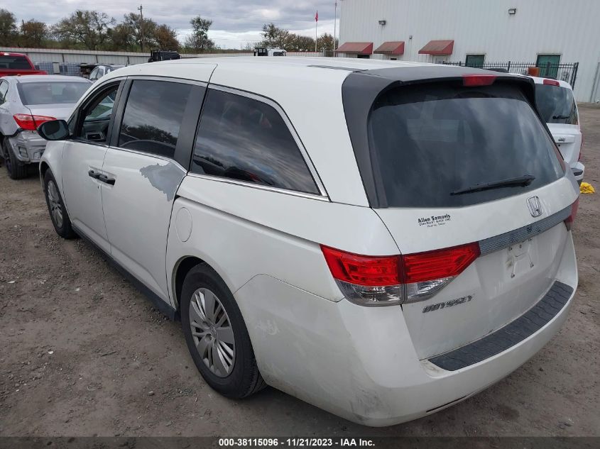 2014 HONDA ODYSSEY LX - 5FNRL5H20EB091524