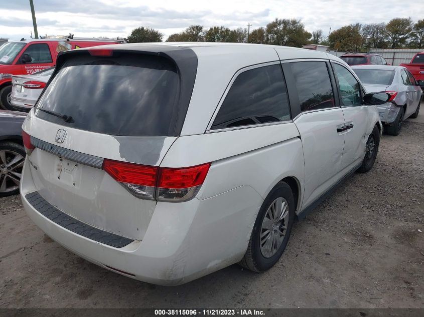 2014 HONDA ODYSSEY LX - 5FNRL5H20EB091524