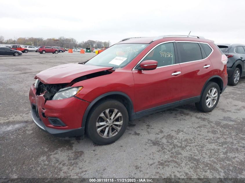 2014 NISSAN ROGUE SV - 5N1AT2MV2EC752135