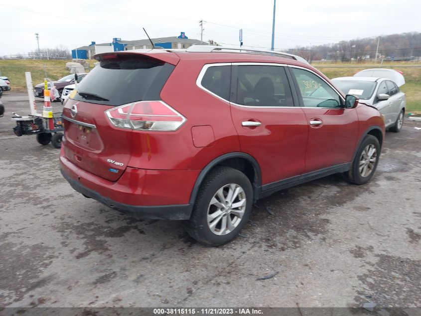 2014 NISSAN ROGUE SV - 5N1AT2MV2EC752135