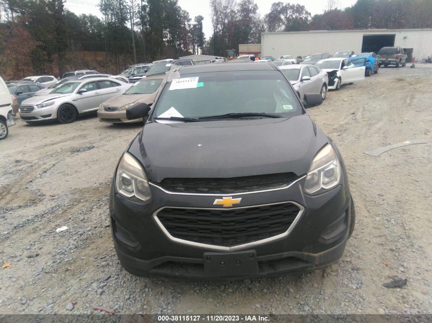 2017 CHEVROLET EQUINOX LS - 2GNALBEK3H1601556