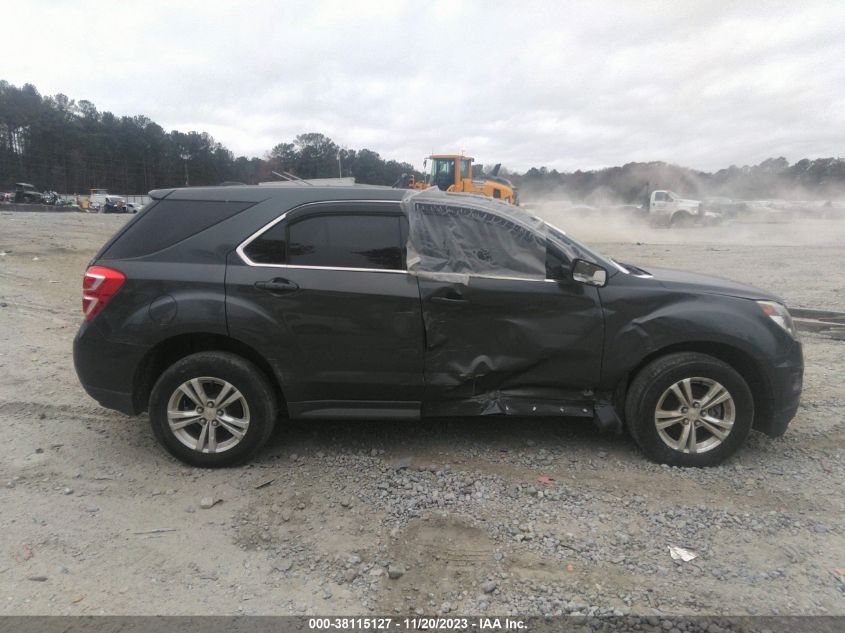 2017 CHEVROLET EQUINOX LS - 2GNALBEK3H1601556
