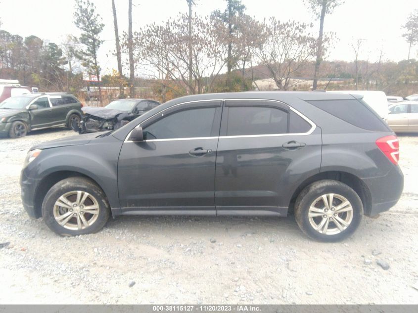 2017 CHEVROLET EQUINOX LS - 2GNALBEK3H1601556
