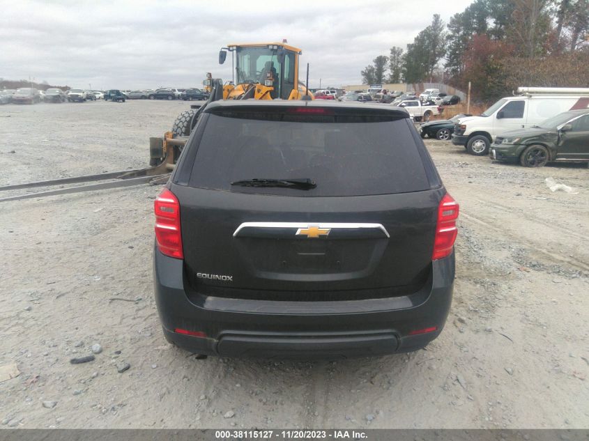 2017 CHEVROLET EQUINOX LS - 2GNALBEK3H1601556