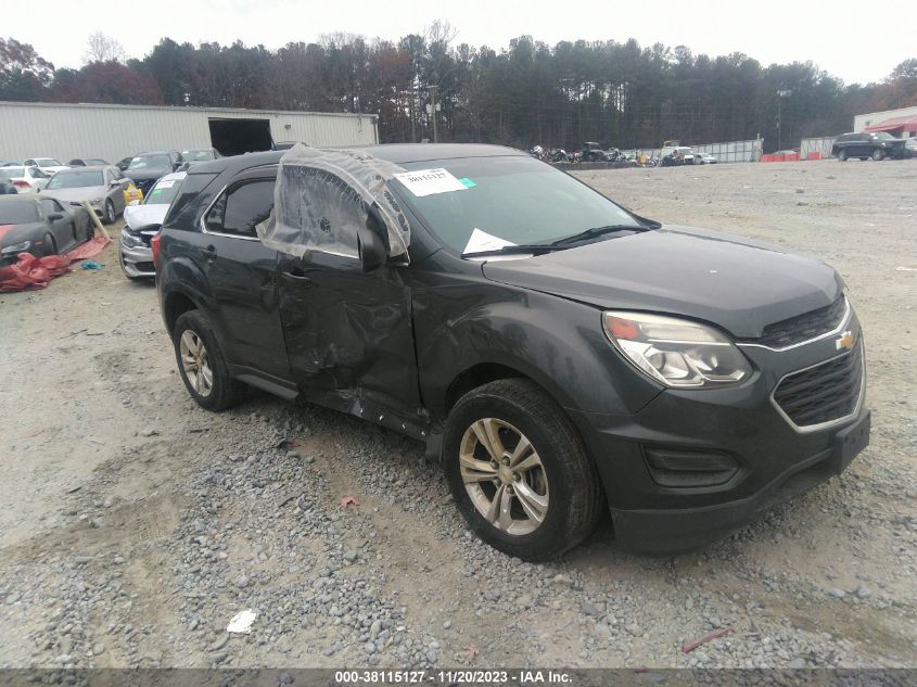 2017 CHEVROLET EQUINOX LS - 2GNALBEK3H1601556