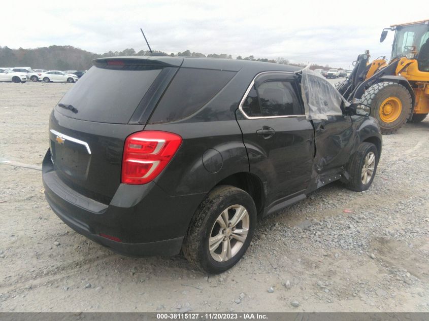 2017 CHEVROLET EQUINOX LS - 2GNALBEK3H1601556