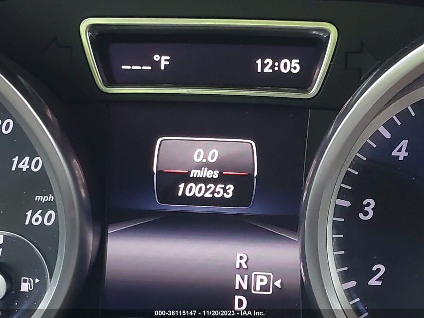 2015 MERCEDES-BENZ ML 350 4MATIC - 4JGDA5HB4FA532612