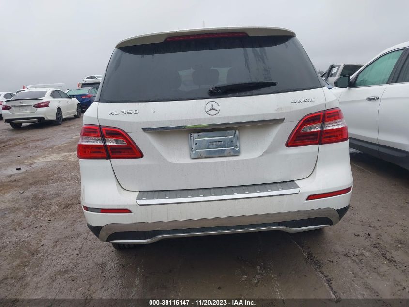 2015 MERCEDES-BENZ ML 350 4MATIC - 4JGDA5HB4FA532612