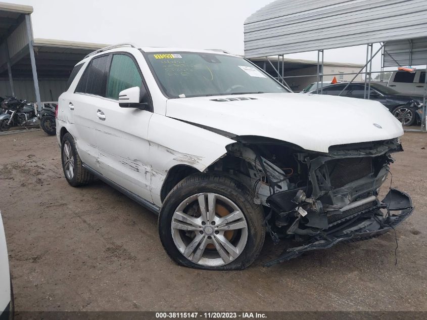 2015 MERCEDES-BENZ ML 350 4MATIC - 4JGDA5HB4FA532612