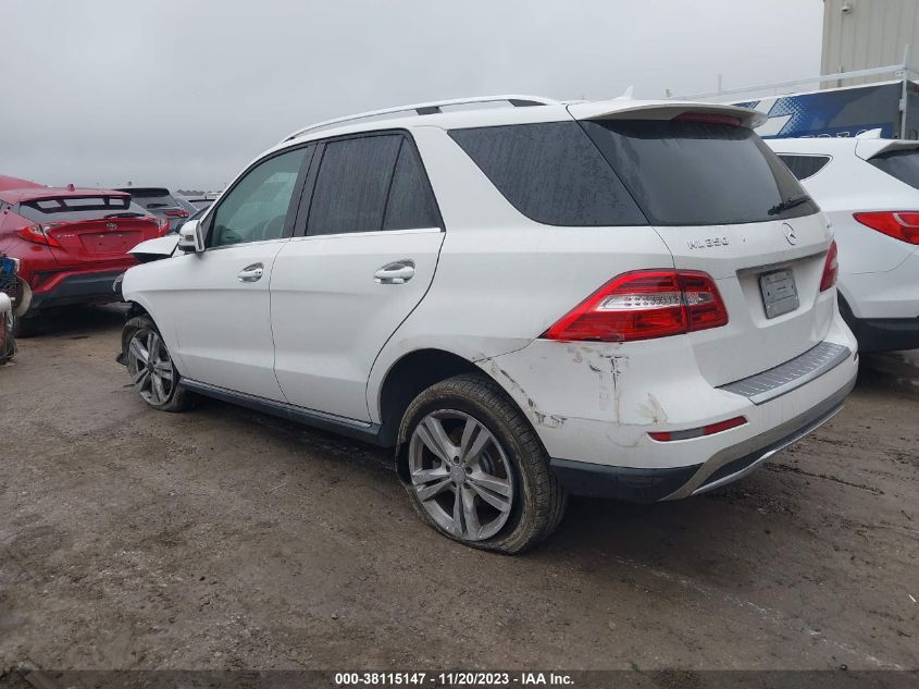 2015 MERCEDES-BENZ ML 350 4MATIC - 4JGDA5HB4FA532612