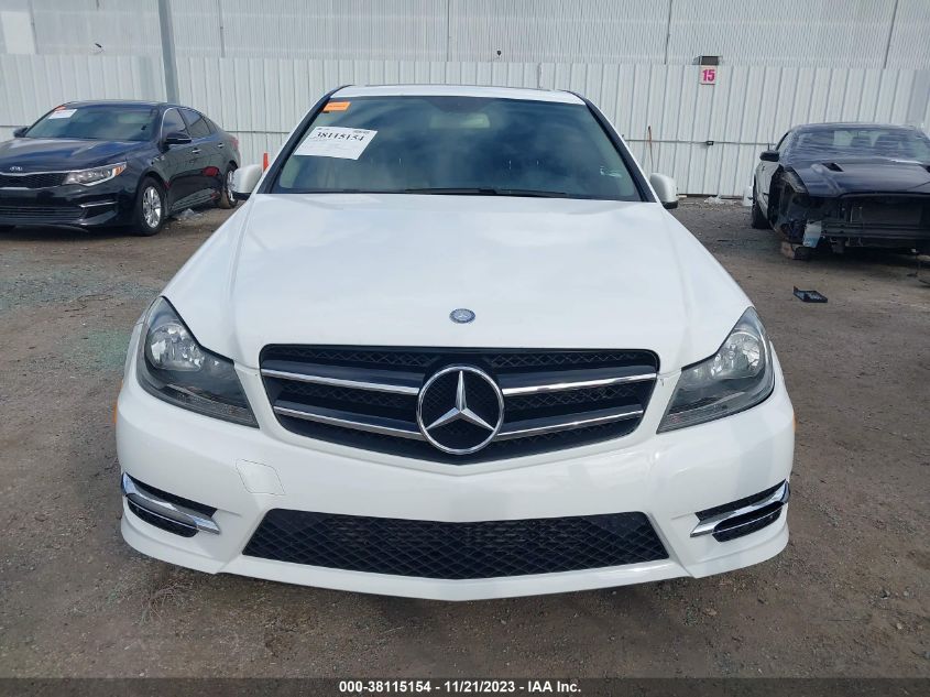 2014 MERCEDES-BENZ C 250 SPORT/LUXURY - WDDGF4HB6ER314691
