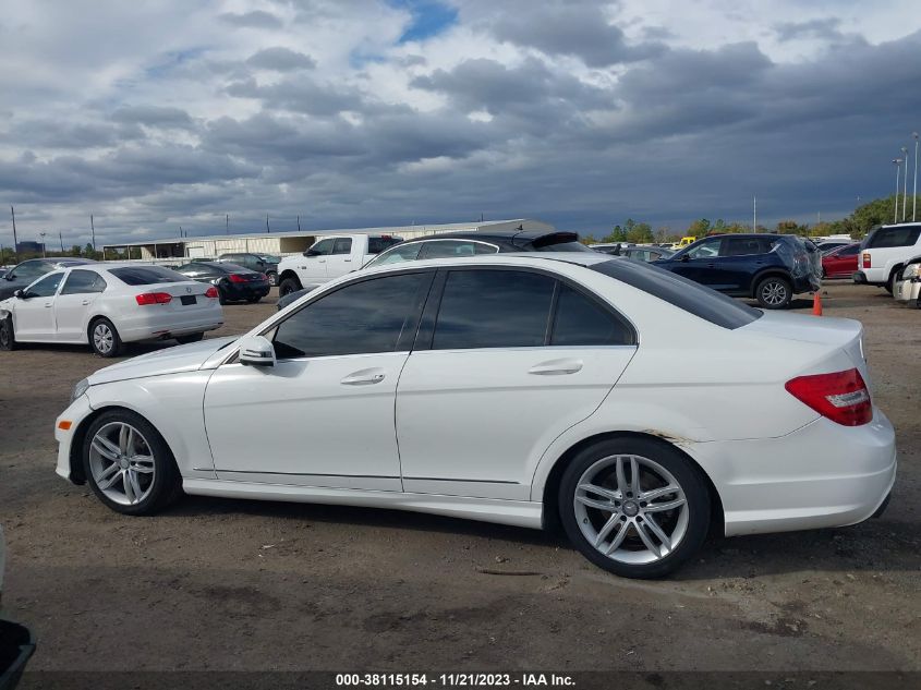 2014 MERCEDES-BENZ C 250 SPORT/LUXURY - WDDGF4HB6ER314691