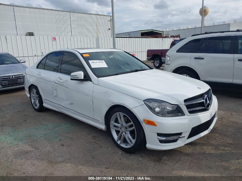 2014 MERCEDES-BENZ C 250 SPORT/LUXURY - WDDGF4HB6ER314691