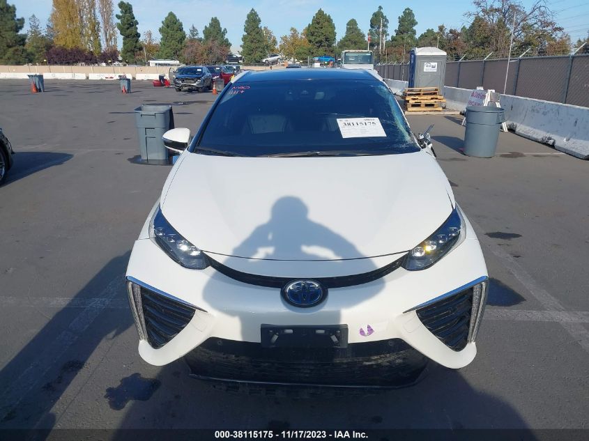 VIN JTDBVRBD1KA005672 Toyota Mirai   2019 12