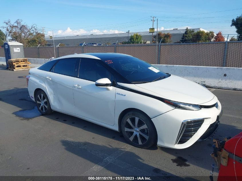 VIN JTDBVRBD1KA005672 Toyota Mirai   2019