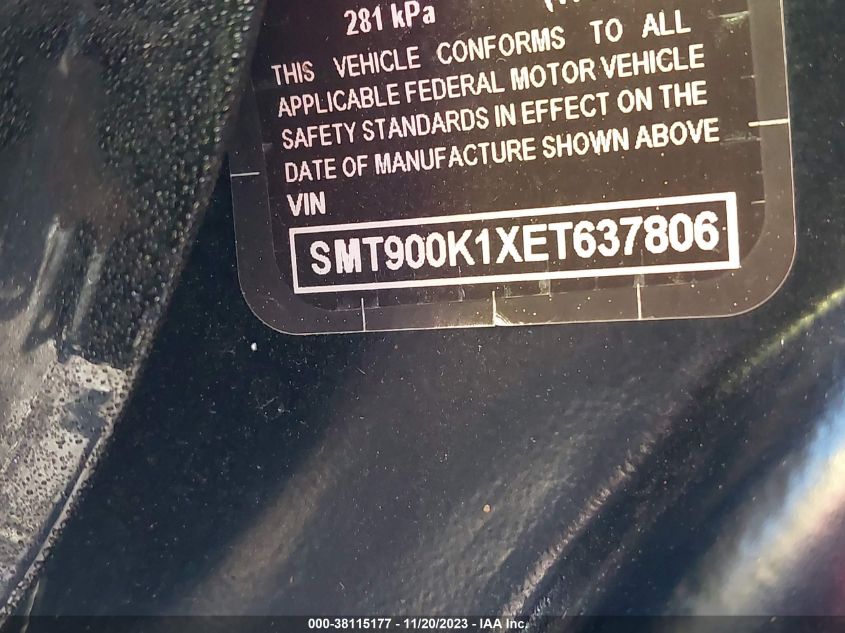 2014 TRIUMPH MOTORCYCLE BONNEVILLE SMT900K1XET637806