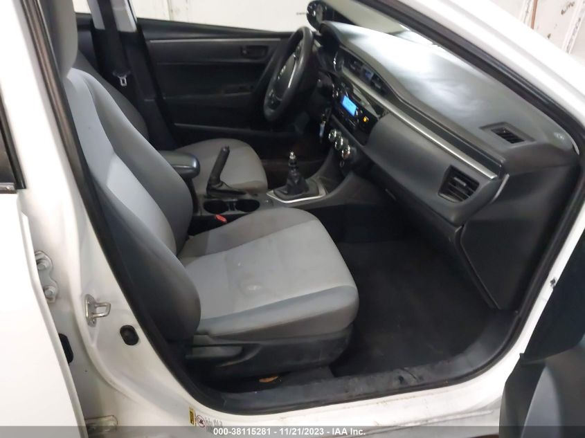 2014 TOYOTA COROLLA L - 2T1BURHE9EC131264