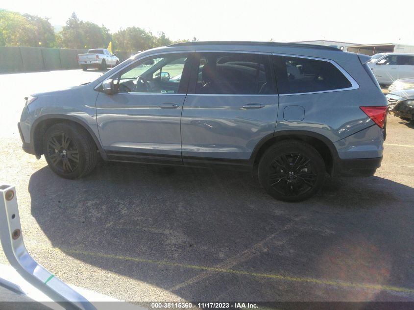 2022 HONDA PILOT SE - 5FNYF6H24NB104929