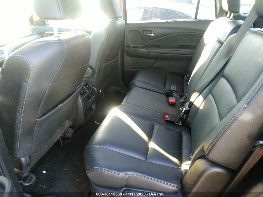 2022 HONDA PILOT SE - 5FNYF6H24NB104929