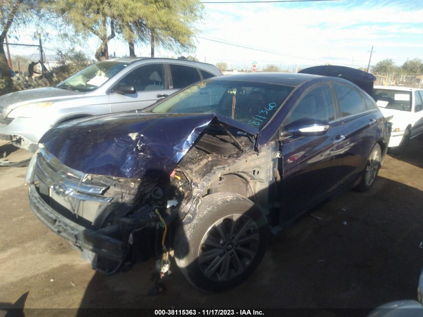 2014 HYUNDAI SONATA SE/LIMITED - 5NPEC4AC8EH811360