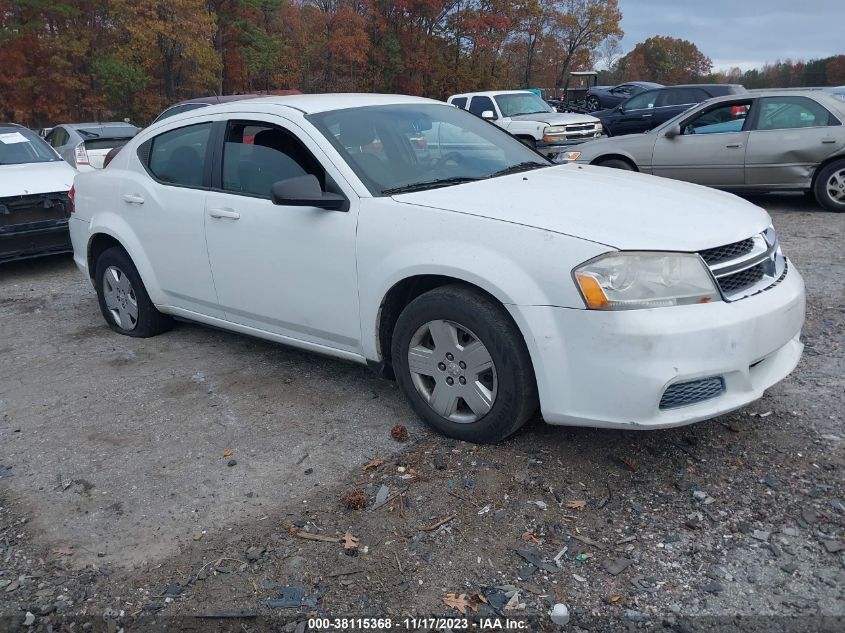 2014 DODGE AVENGER SE - 1C3CDZAB0EN169049