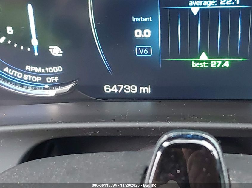 2019 CADILLAC CT6 PLATINUM - 1G6KT5R67KU133227