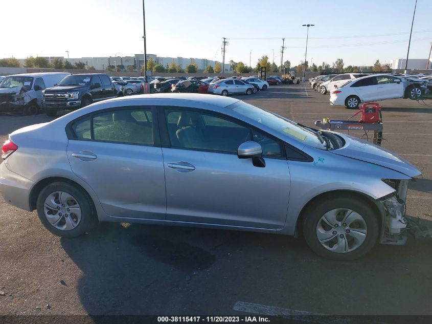 2014 HONDA CIVIC LX - 19XFB2F51EE247867