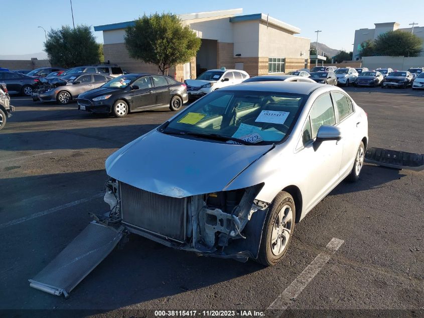 2014 HONDA CIVIC LX - 19XFB2F51EE247867