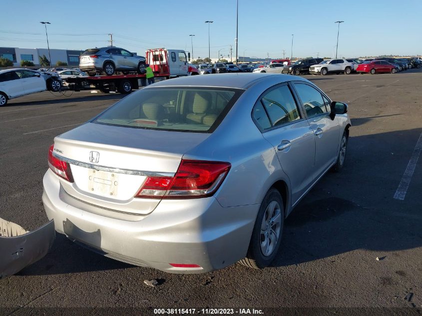 2014 HONDA CIVIC LX - 19XFB2F51EE247867
