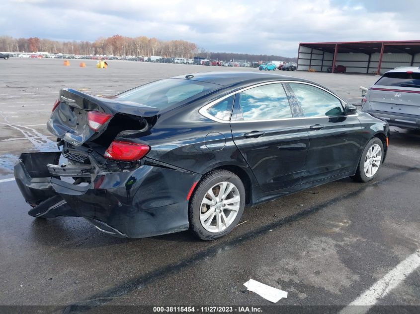 2015 CHRYSLER 200 LIMITED - 1C3CCCAB2FN653502