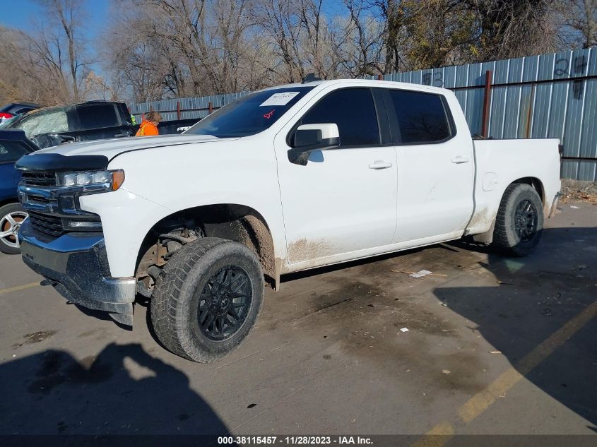 2020 CHEVROLET SILVERADO 1500 4WD  SHORT BED LT - 1GCUYDED1LZ229218