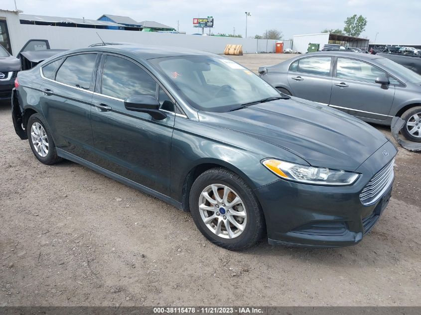 2015 FORD FUSION S - 3FA6P0G78FR132057