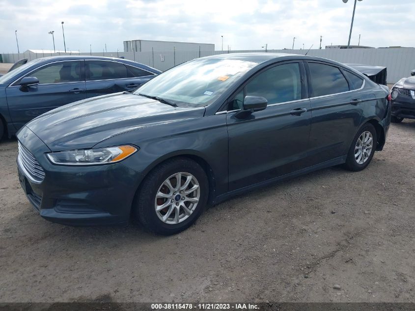 2015 FORD FUSION S - 3FA6P0G78FR132057