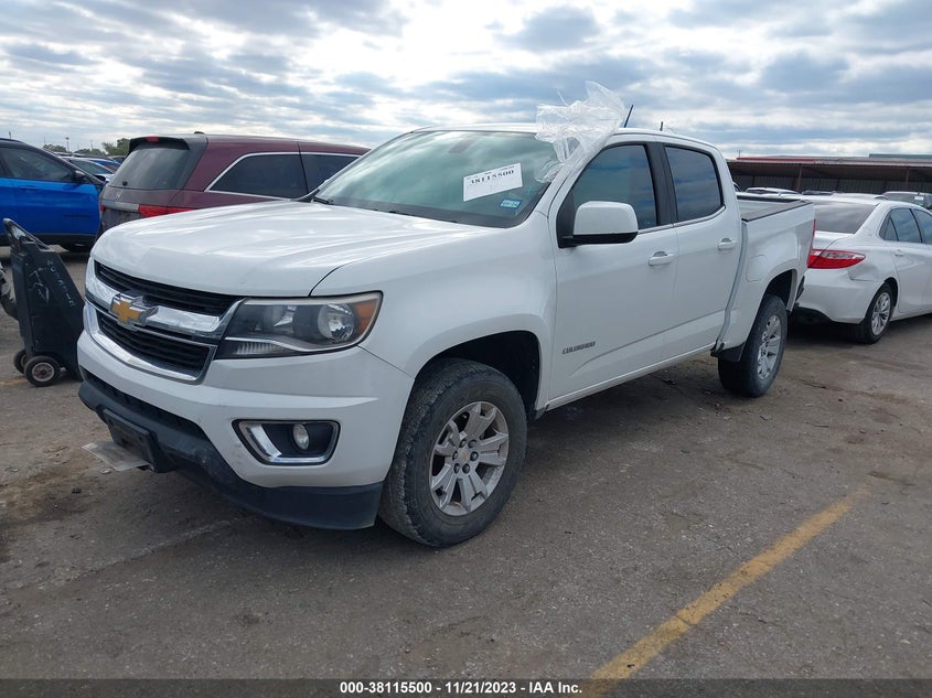 VIN 1GCGSCEAXJ1165027 2018 CHEVROLET COLORADO LT