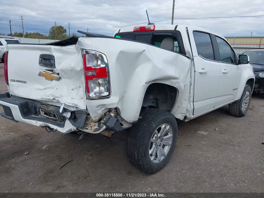 VIN 1GCGSCEAXJ1165027 2018 CHEVROLET COLORADO LT