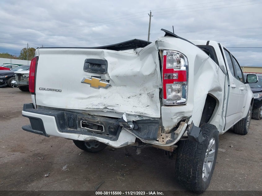 VIN 1GCGSCEAXJ1165027 2018 CHEVROLET COLORADO LT