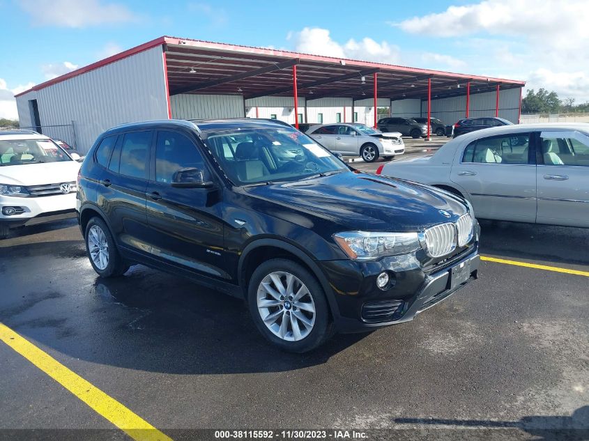 2017 BMW X3 SDRIVE28I - 5UXWZ7C36H0X39950